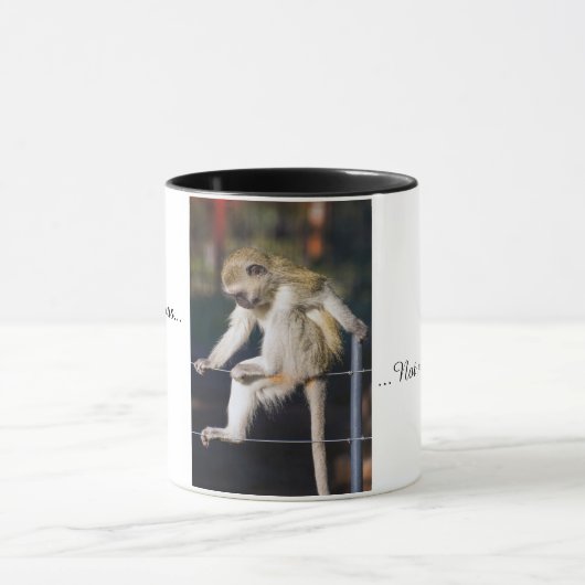 Nicht mein Zirkus, nicht meine Affe-Tasse Tasse (Zentrum)