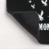 Nicht mein Zirkus, nicht meine Affen Fliegenhalme Mousepad (Ecke)