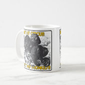 Nicht mein Zirkus, nicht meine Affen Kaffeetasse (Vorderseite Links)