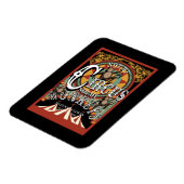 Nicht mein Zirkus, nicht meine Affen Magnet (Linke Seite)