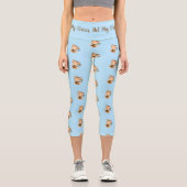Nicht mein Zirkus, nicht meine Affen mit benutzerd Capri Leggings (Vorderseite)