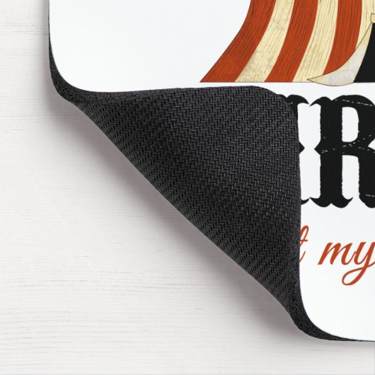 Nicht mein Zirkus - nicht meine Affen Mousepad (Ecke)