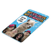 Nicht mein Zirkus, nicht meine Affen, nicht mein P Magnet (Linke Seite)