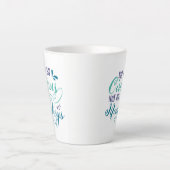 Nicht mein Zirkus, nicht meine Affen, polnisches S Milchtasse (Vorderseite)