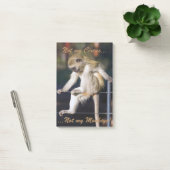 Nicht mein Zirkus, nicht meine Affen Post-it Klebezettel (Büro)