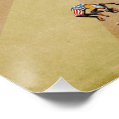 Nicht mein Zirkus, nicht meine Affen Poster (Ecke)