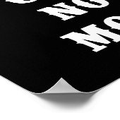 Nicht mein Zirkus, nicht meine Affen Poster (Ecke)