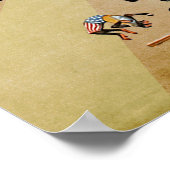 Nicht mein Zirkus, nicht meine Affen Poster (Ecke)