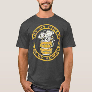 Nicht mein Zirkus nicht meine Affen Vintage T-Shirt