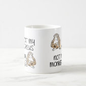 Nicht mein Zirkus oder Affe-lustige Tasse (Mittel)