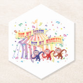 Nicht mein Zirkus... Untersetzer (Vorderseite)