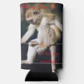 Nicht mein Zoo, nicht meine Affen Selters Dosenkühler (Rückseite)