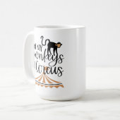 Nicht meine Affen, nicht mein Zirkus Kaffeetasse (Vorderseite Links)