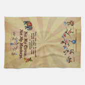 Nicht meine Affen, nicht mein Zirkus Küchentuch (Horizontal)