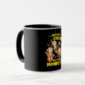 Nicht meine Affen Tasse (Vorderseite Links)