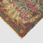Nicht meine Affen! Vintage-Zirkus-Extravaganza Seidenpapier (Ausschnitt)