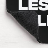 Nicht meine Lektion zu lernen Mousepad (Ecke)