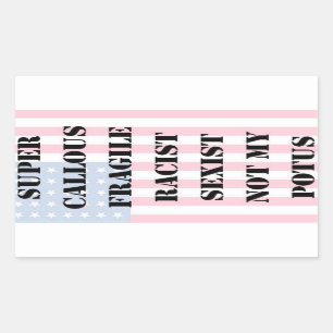 Nicht meine Potus Aufkleber