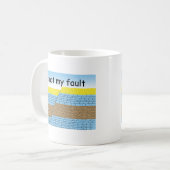 Nicht meine Störung Kaffeetasse (Vorderseite Links)