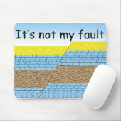 Nicht meine Störung Mousepad (Mit Mouse)