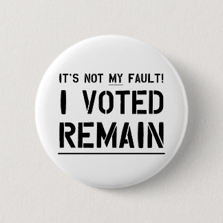 Nicht meine Störung (Schwarzes auf Weiß) Button