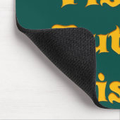 Nicht meine Vision, sondern seine Vision Mousepad (Ecke)