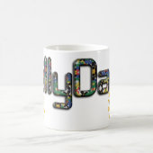 Nicht meine Vision, sondern Seine Vision Weihnacht Kaffeetasse (Mittel)