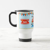 Nicht meine Zirkus-personalisierte Reise-Tasse Reisebecher (Links)
