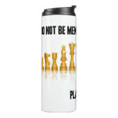 Nicht mental gestalemmt Spielschach Thermosbecher (Nach links gedreht)