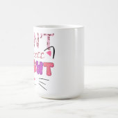 NICHT MEOWT-FUNNY-SPRICHWORT STARTEN KAFFEETASSE (Mittel)