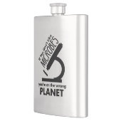 Nicht Mikroben, die man auf dem falschen Planeten Flachmann (Links)