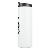 Nicht Mikroben, die man auf dem falschen Planeten Thermosbecher (Nach rechts gedreht)