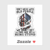 Nicht mit alten Leuten durcheinander, die wir nich Aufkleber (Blatt)