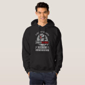 Nicht mit Daddy Saurus Dinosaur Vater Hoodie (Vorne ganz)