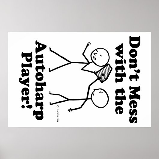 Nicht mit dem Autoharp-Player verwechseln Poster (Vorne)