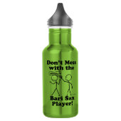 Nicht mit dem Bari Sax Player verwechseln Edelstahlflasche (Links)