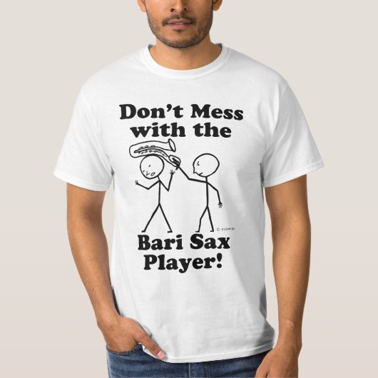 Nicht mit dem Bari Sax Player verwechseln T-Shirt (Vorderseite)