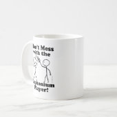 Nicht mit dem Euphonium-Spieler durcheinander brin Kaffeetasse (Vorderseite Links)