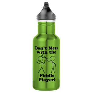 Nicht mit dem Fiddle-Player durcheinander bringen Edelstahlflasche