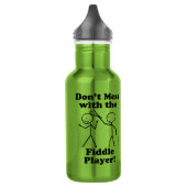 Nicht mit dem Fiddle-Player durcheinander bringen Edelstahlflasche (Links)