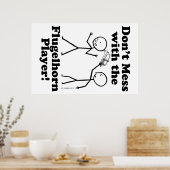 Nicht mit dem Flugelhorn-Player verwechseln Poster (Küche)