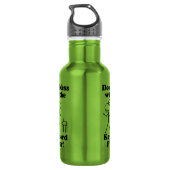 Nicht mit dem Keyboard-Player verwechseln Edelstahlflasche (Rückseite)