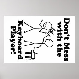 Nicht mit dem Keyboard-Player verwechseln Poster