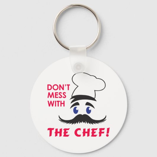 Nicht mit dem Koch durcheinander Schlüsselanhänger (Vorderseite)