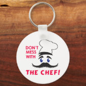 Nicht mit dem Koch durcheinander Schlüsselanhänger (Vorderseite)