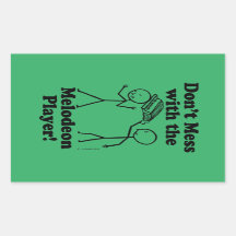 Nicht mit dem Melodeon-Spieler in der Rechteckigen