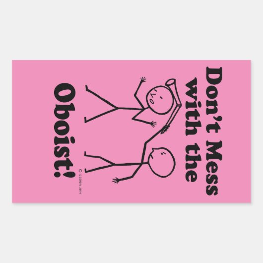 Nicht mit dem oroistischen rechteckigen Aufkleber (Vorderseite)