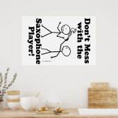 Nicht mit dem sächsischen Spieler durcheinander tr Poster (Küche)