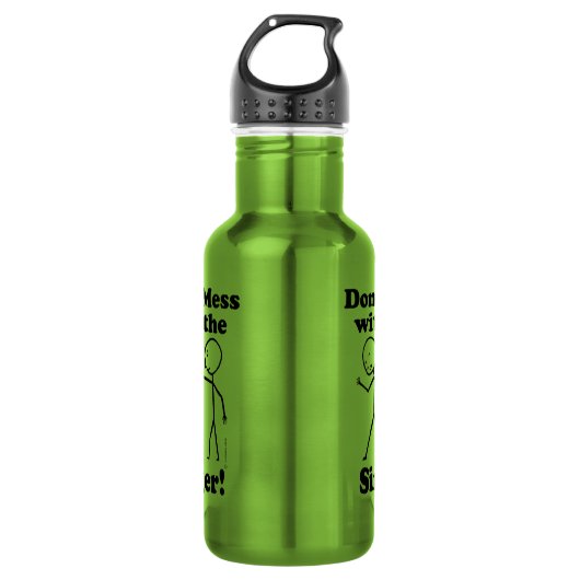 Nicht mit dem Sänger durcheinander Edelstahlflasche (Vorderseite)