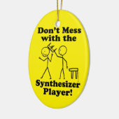 Nicht mit dem Synthesizer-Player verwechseln Keramik Ornament (Links)